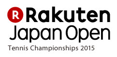 ＜「楽天ジャパンオープン2015」のロゴ＞